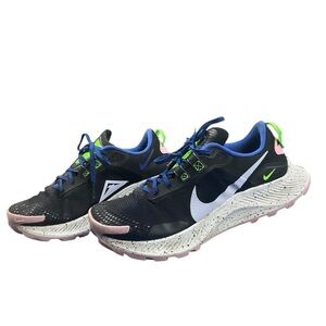 Nike Women's Air Zoom Pegasus Trail 3 in Black/Light Marine-Hyper Roy Size US 9